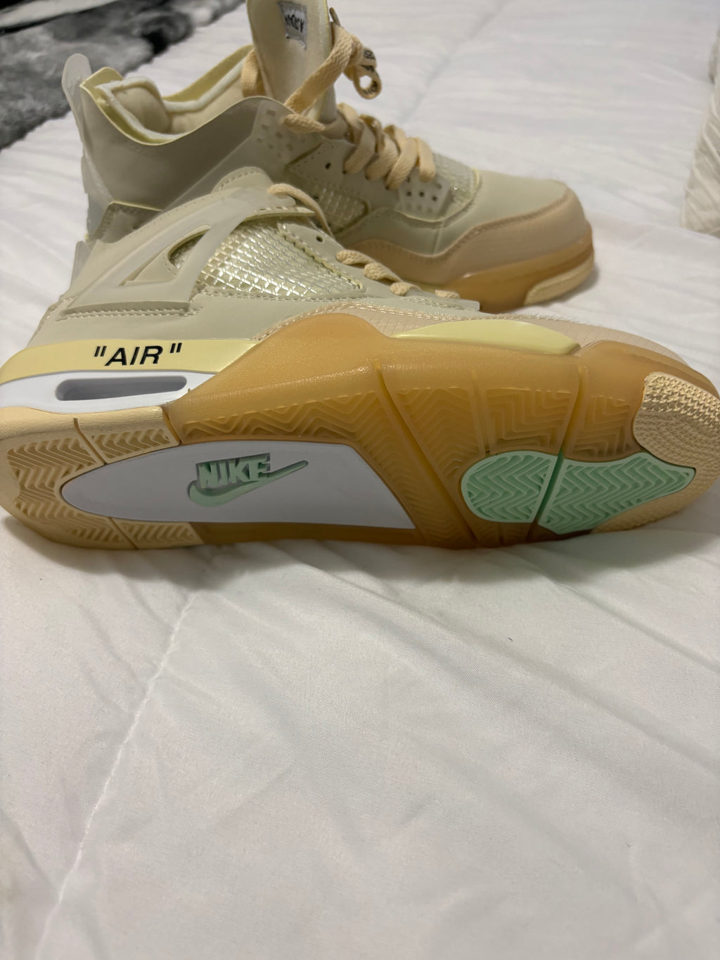 Air Jordan 4 x Off-White "Sail" – Virgil Abloh Collab