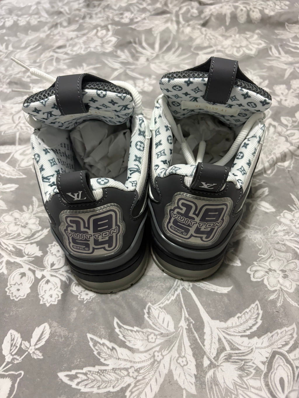 Louis Vuitton Skate Sneaker Grey & White – Men's