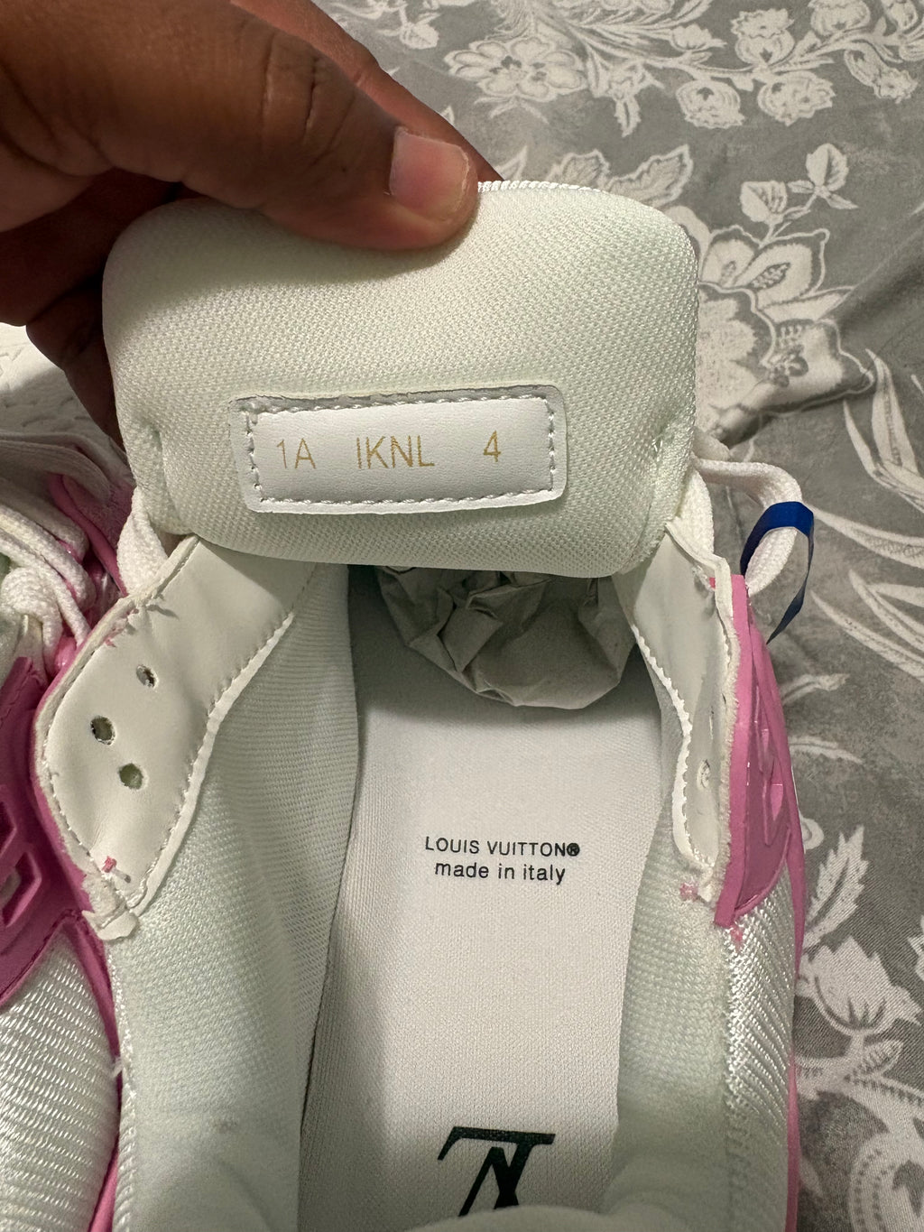Louis Vuitton LV Trainer Pink & White – Women's