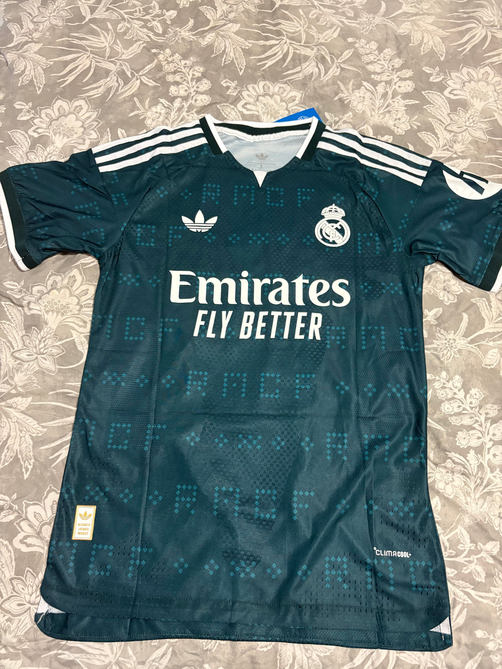 Real Madrid x Adidas Originals Dark Green Jersey – Third Kit