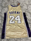 Lakers #24 Kobe Bryant Gold Jersey – Mitchell & Ness