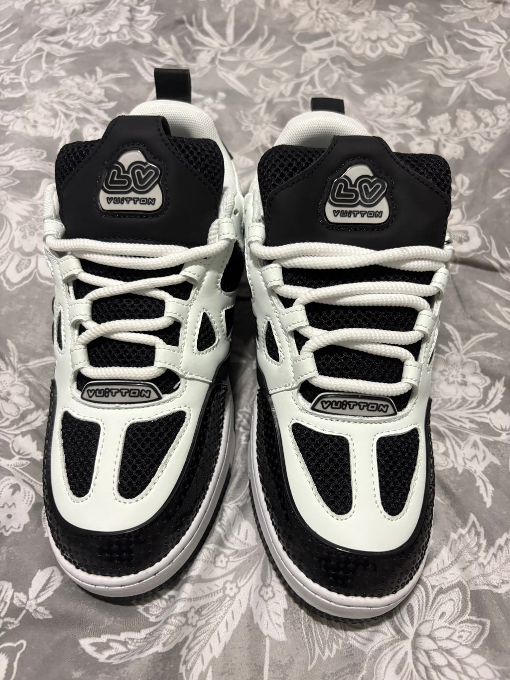 Louis Vuitton Skate Sneaker Black & White – Men's