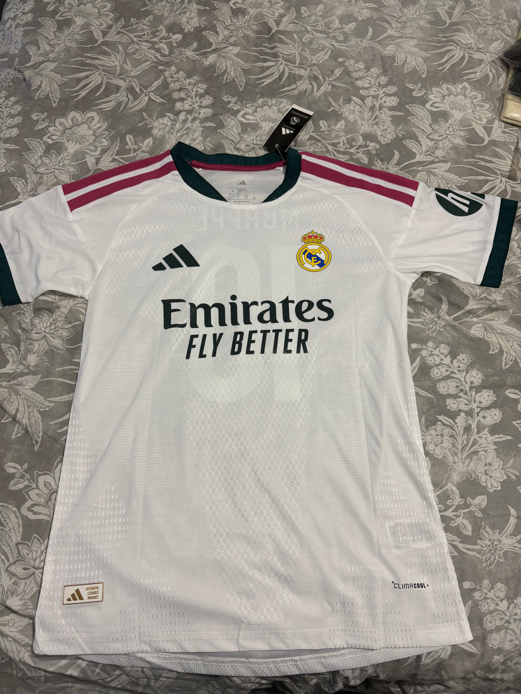 Real Madrid Home White Jersey – Adidas ClimaCool